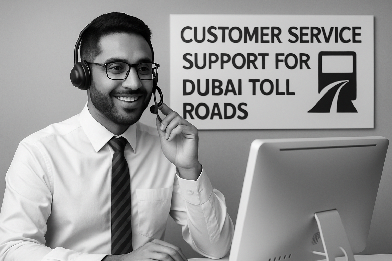 Customer service support for Dubai toll roads
